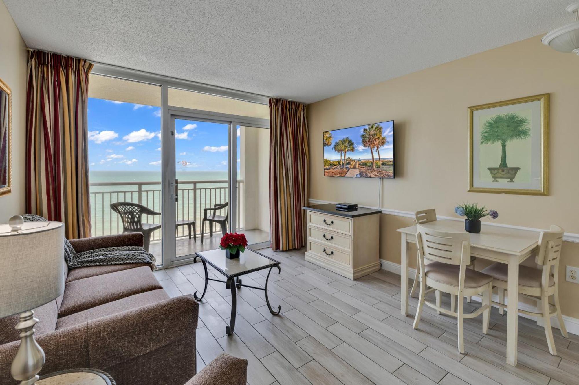 Oceanfront Condo Camelot By The Sea Myrtle Beach Kültér fotó